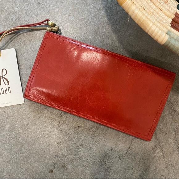 NWT HOBO Gracie wallet in Brick - Picture 4 of 7